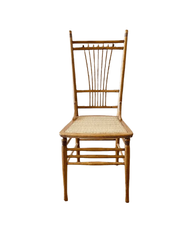 17th Century Birch and Oak Wood Chair