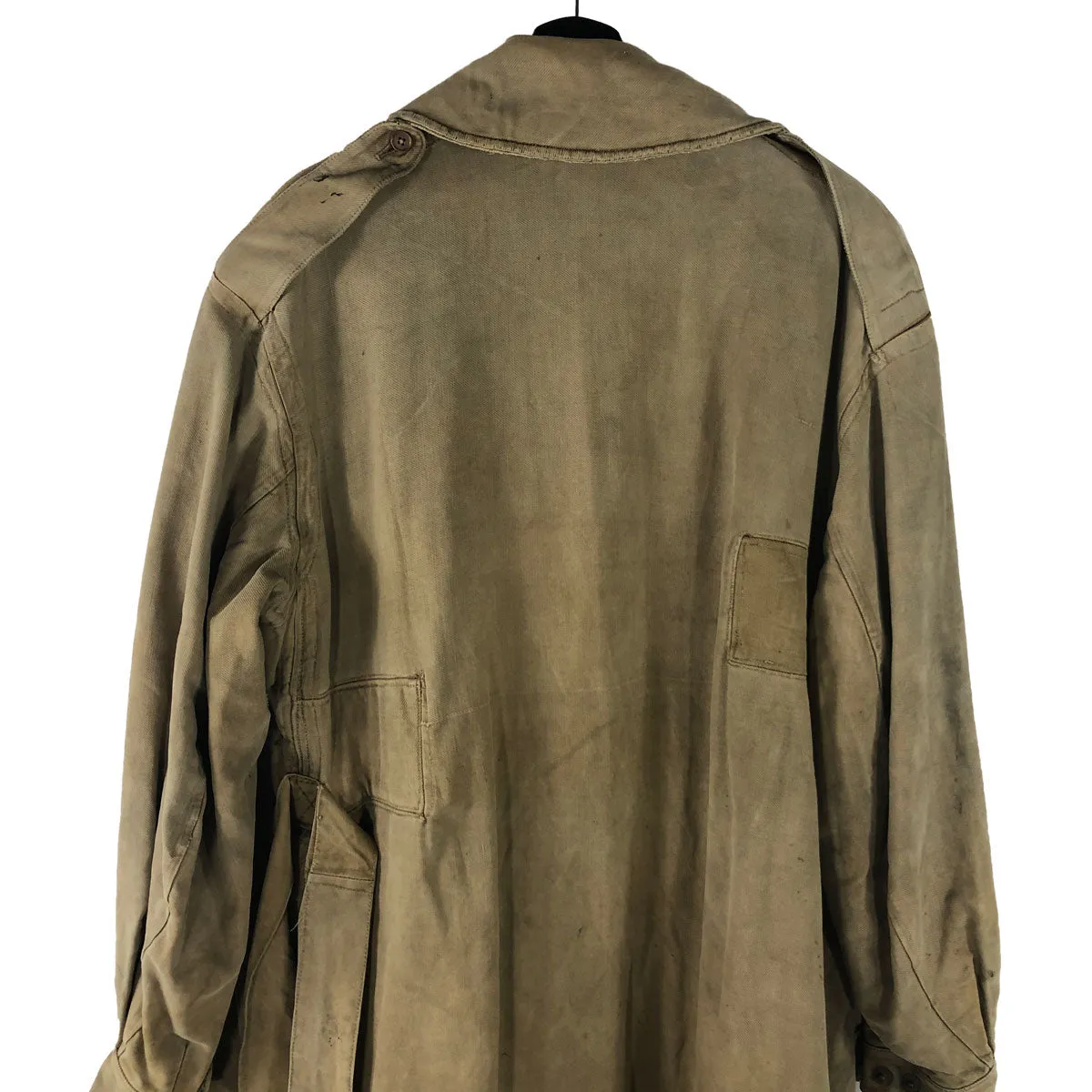 1930s British Motorized Dispatch Heavy Duster Great Coat