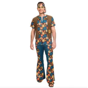 60s Groovy Hippie Man Costume