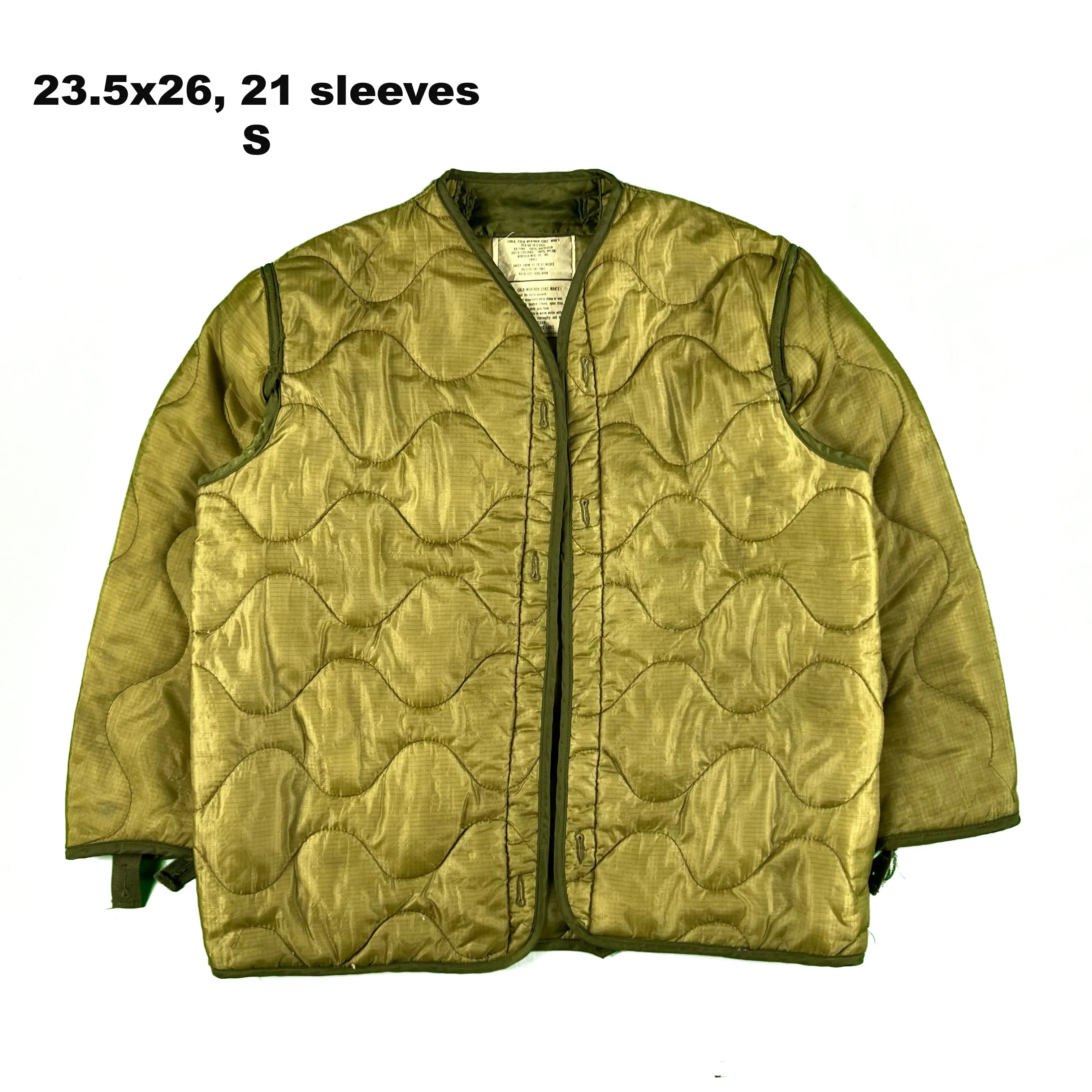 70s/80s US Army Liner Jackets- SELECT JACKET