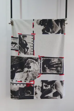 90S VINTAGE GAY PORN TRANSPARENCY SWEATSHIRT BLANKET #1