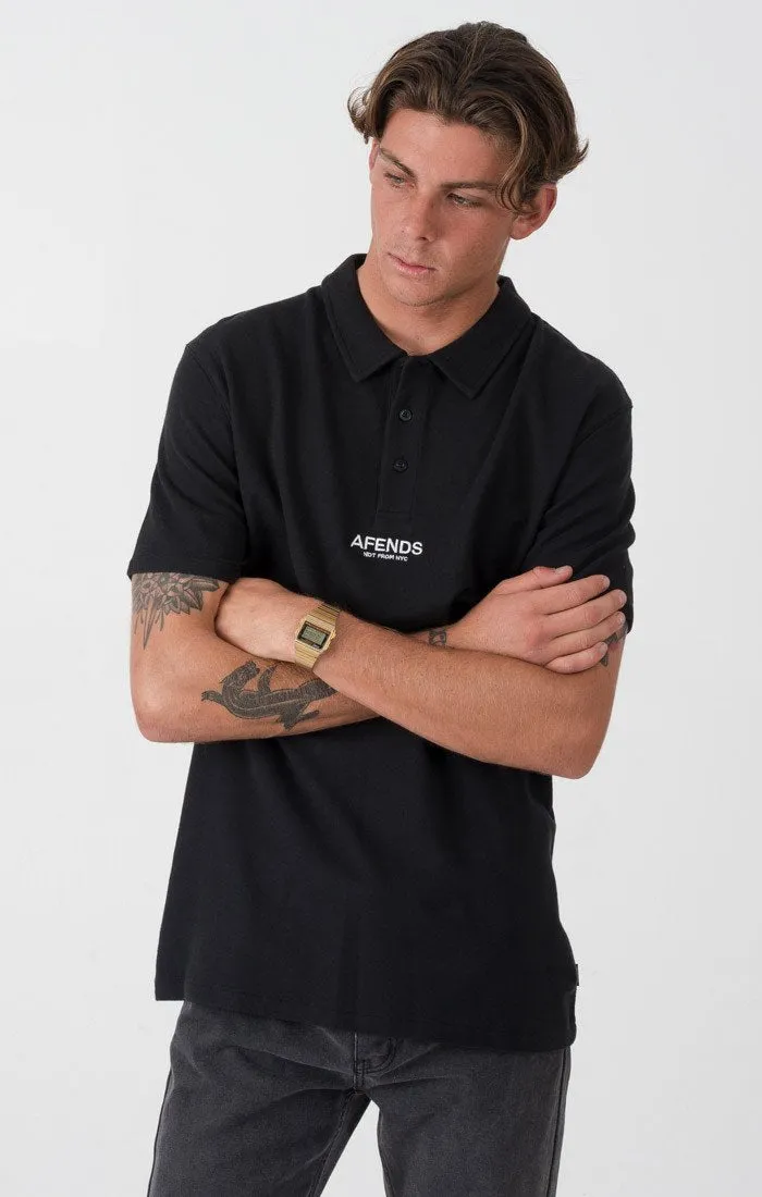 Afends Mens No No - Polo Shirt