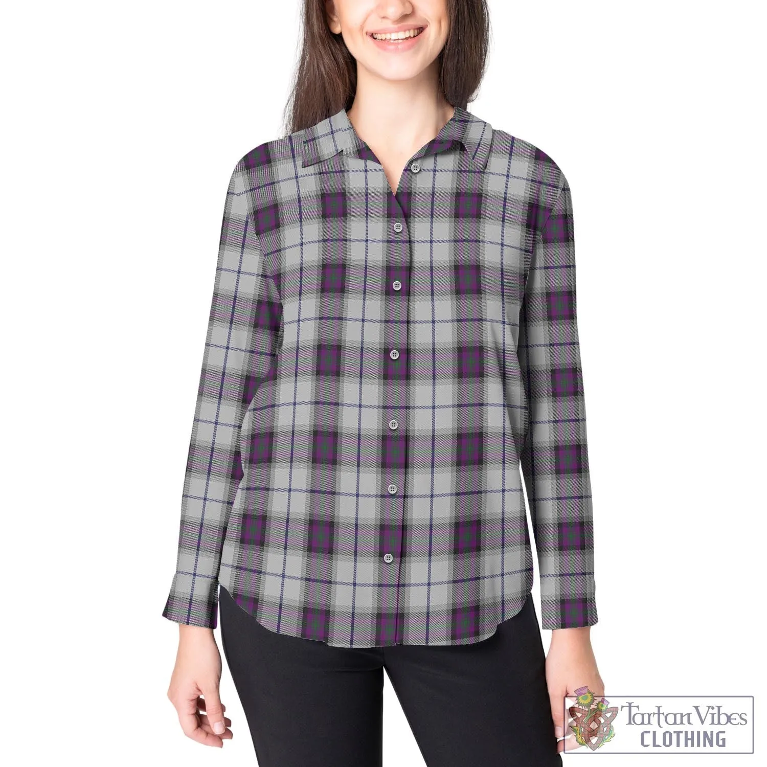 Alexander of Menstry Dress Tartan Women's Casual Shirt