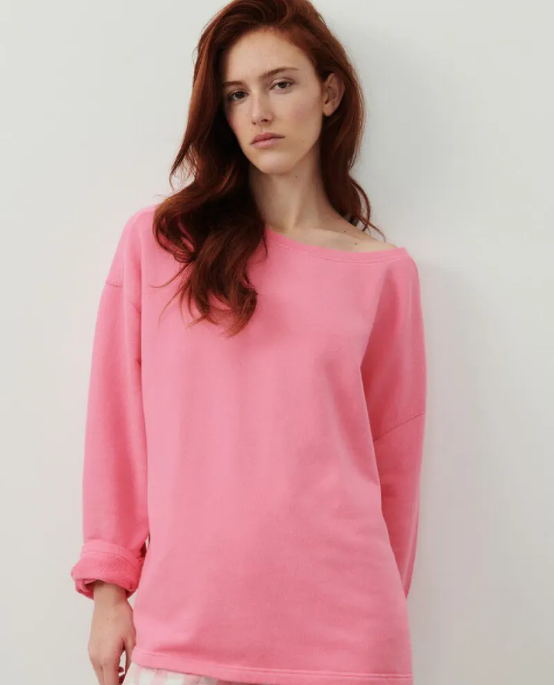 American Vintage Hapylife Bubblegum Pink Sweatshirt