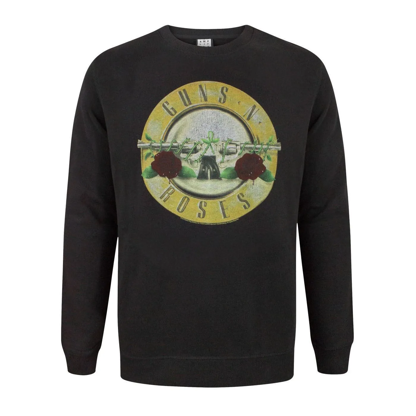 Amplified Guns N Roses Mens Drum Sweatshirt