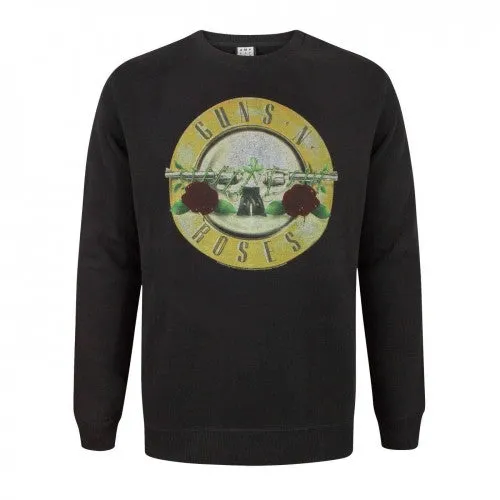 Amplified Guns N Roses Mens Drum Sweatshirt