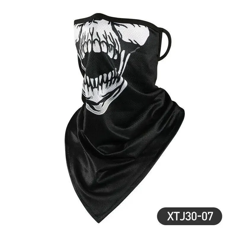 Balaclava Camouflage Motorcycle Face Ice Silk Mask Summer Anti-UV Running Riding Face Shield   Moto Accessories  balaclava