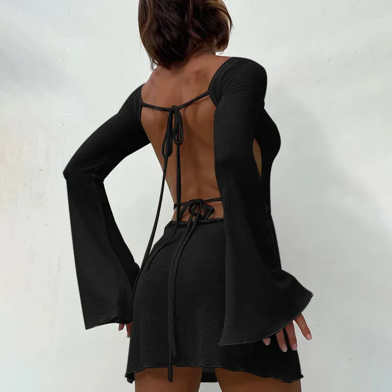 Bandage Backless Party Dress