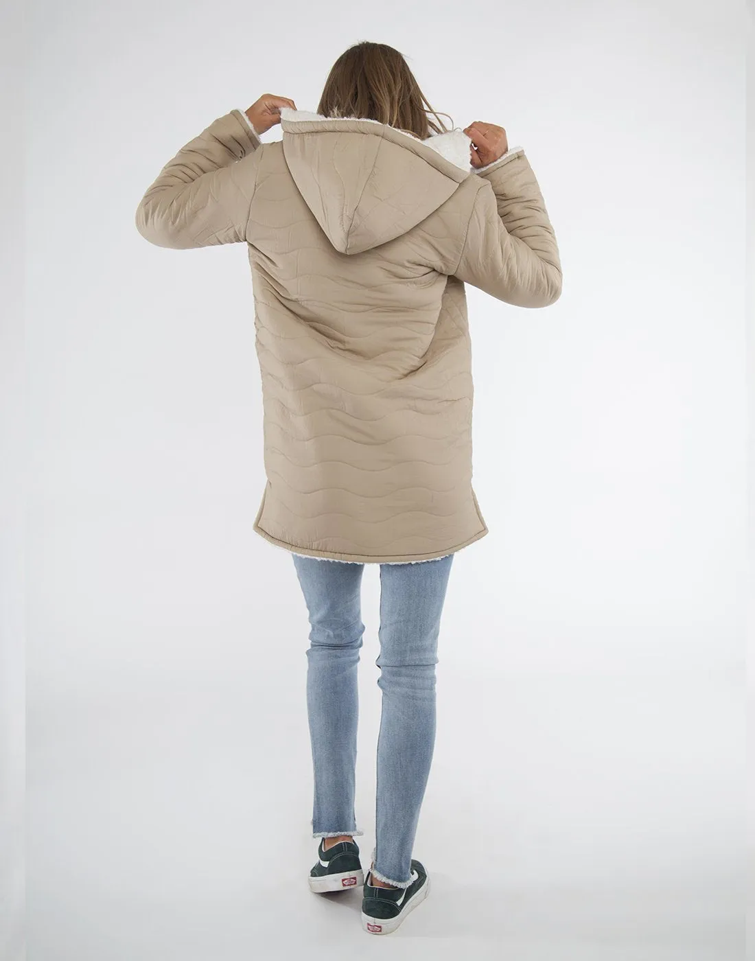 Benson Reversible Jacket : Birch - FINAL SALE