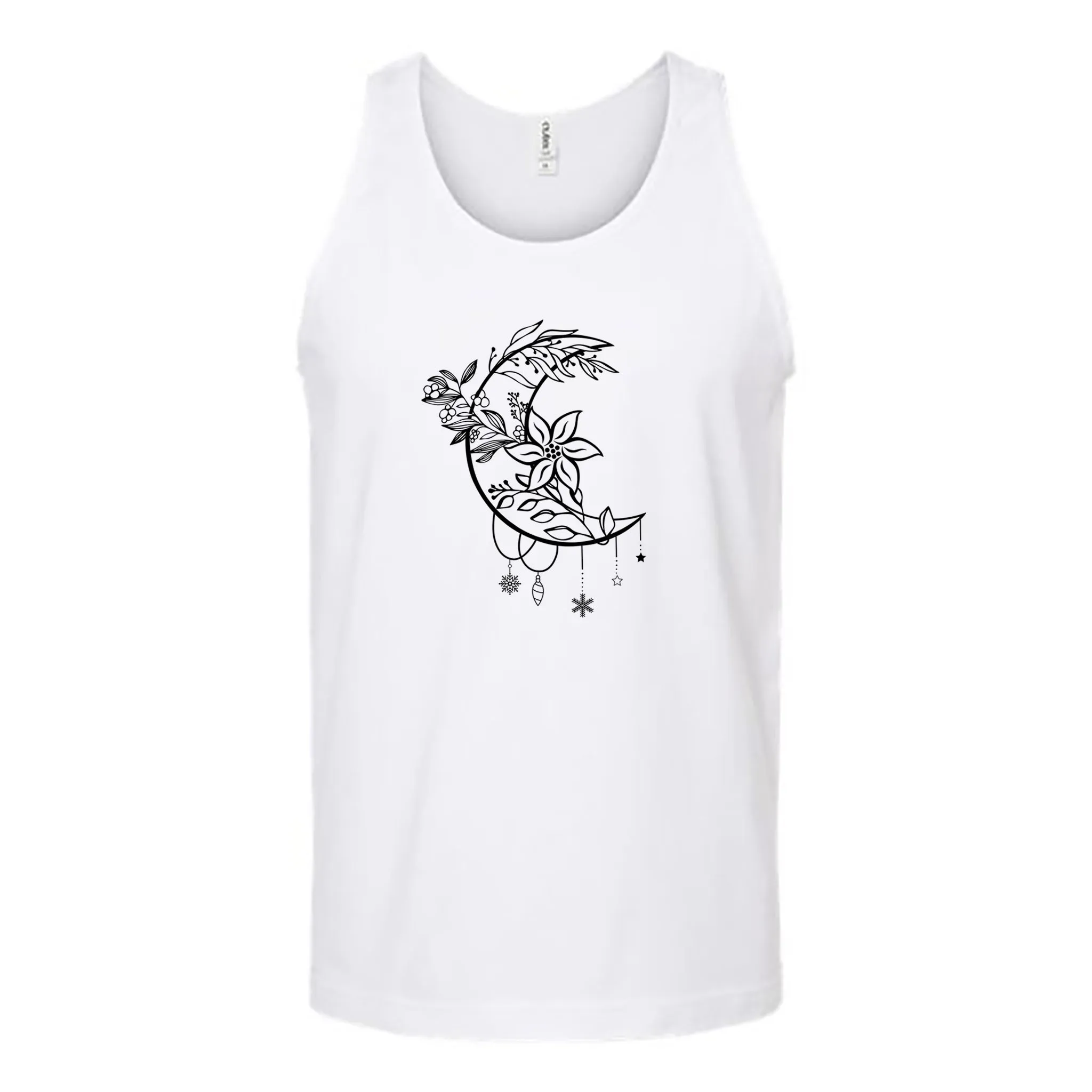 Blooming Moon Unisex Tank Top