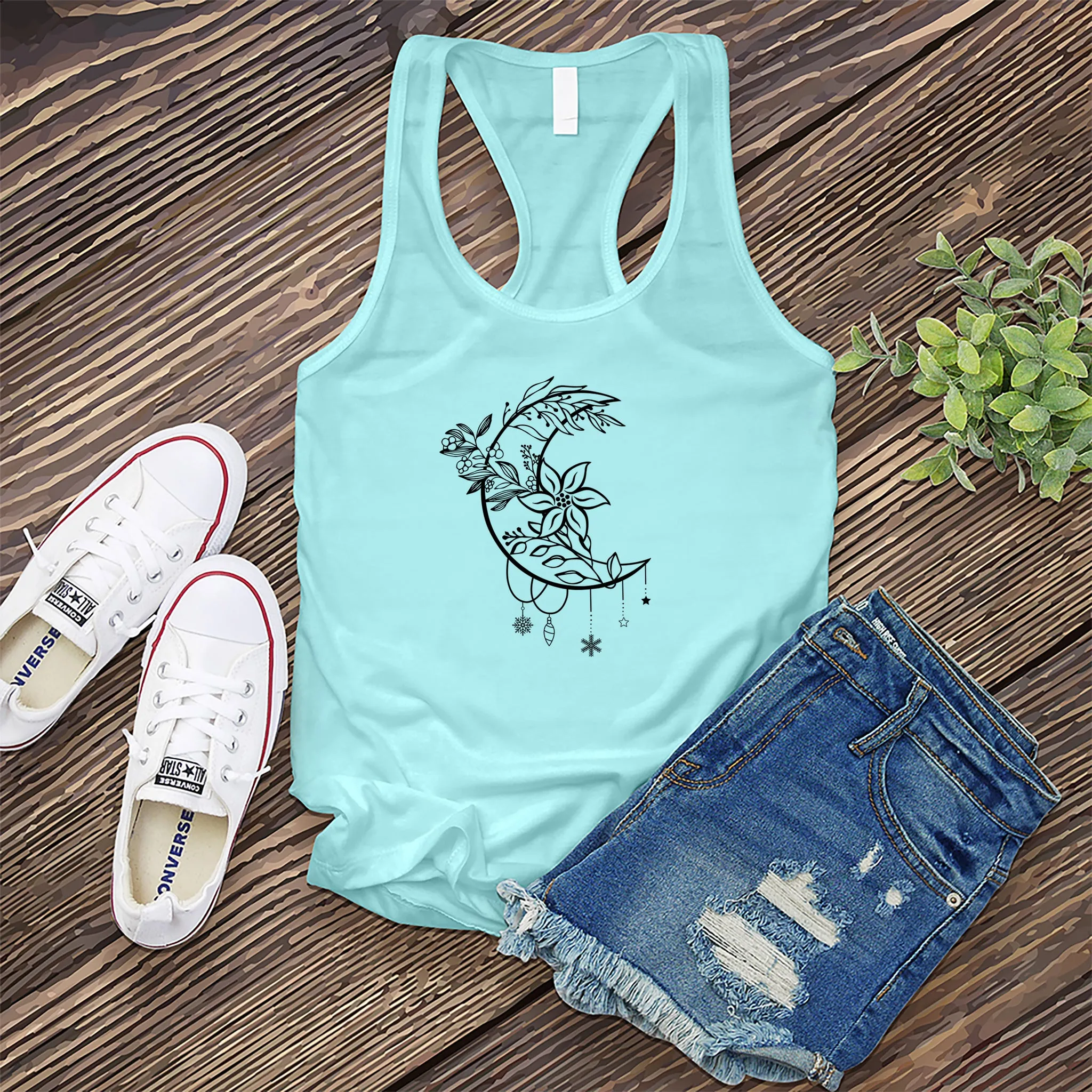 Blooming Moon Women's Tank Top