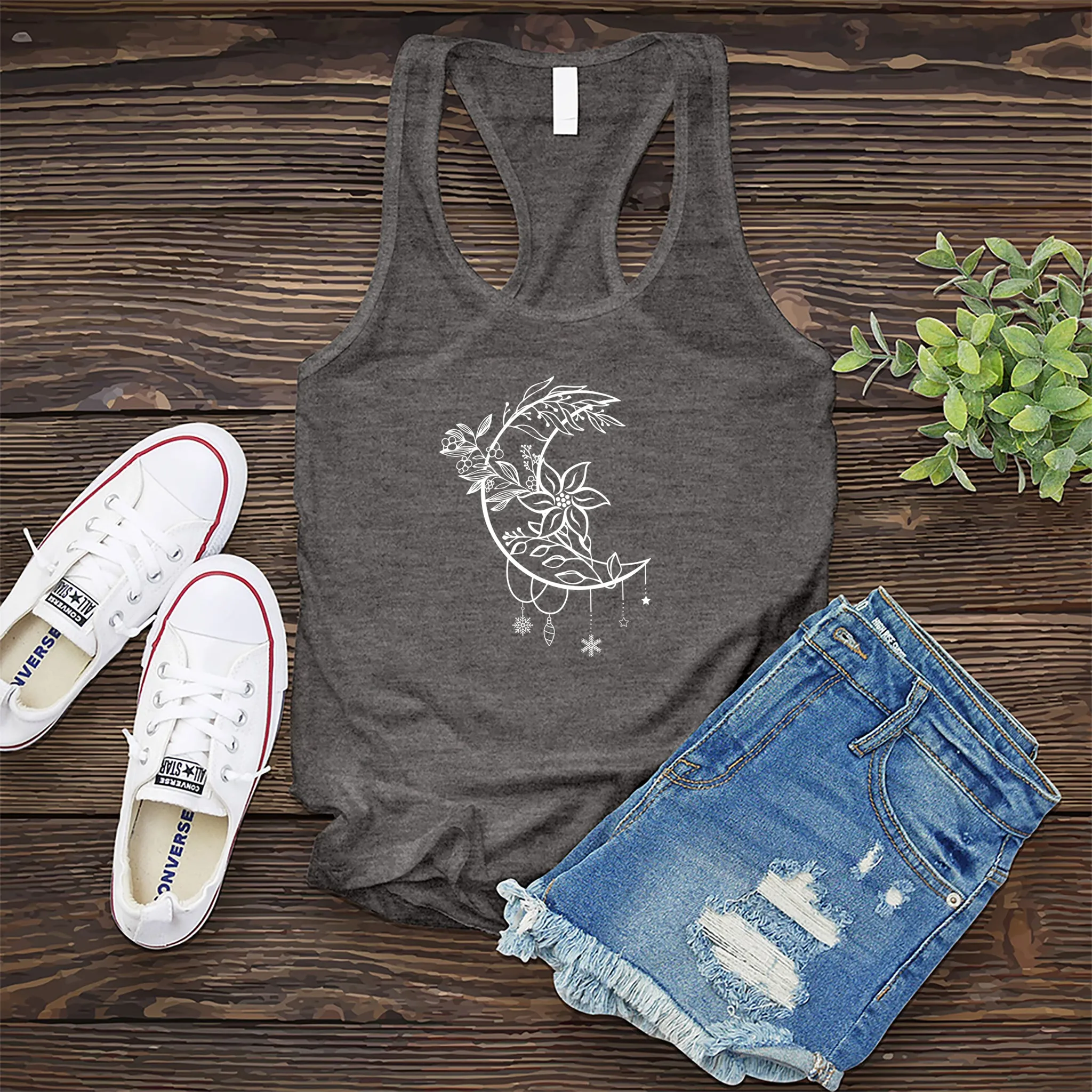 Blooming Moon Women's Tank Top