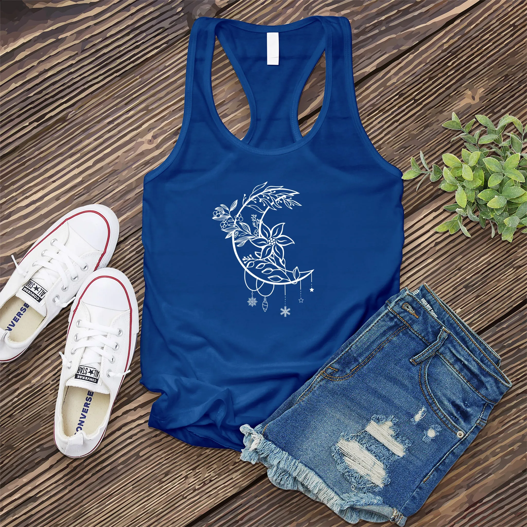 Blooming Moon Women's Tank Top