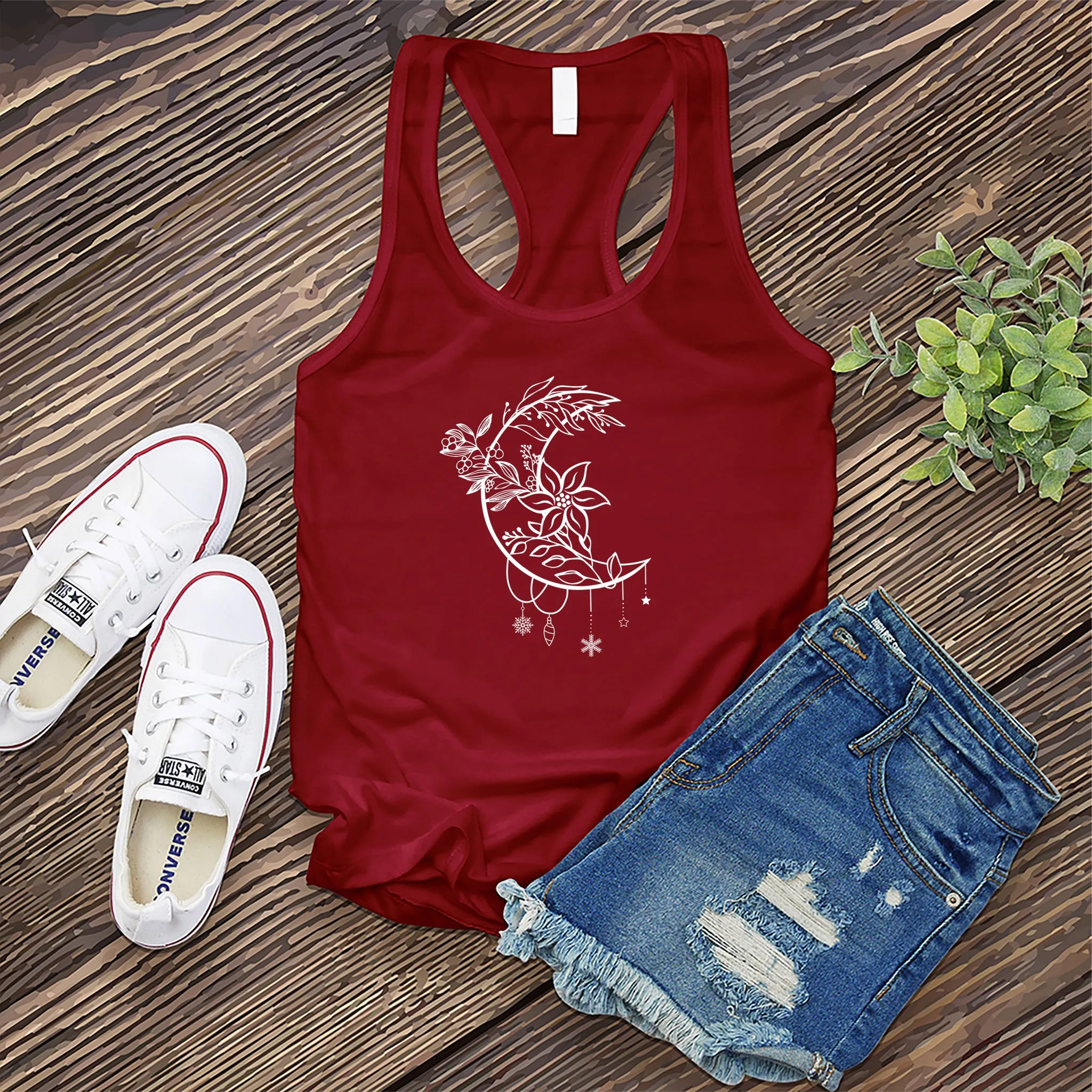 Blooming Moon Women's Tank Top