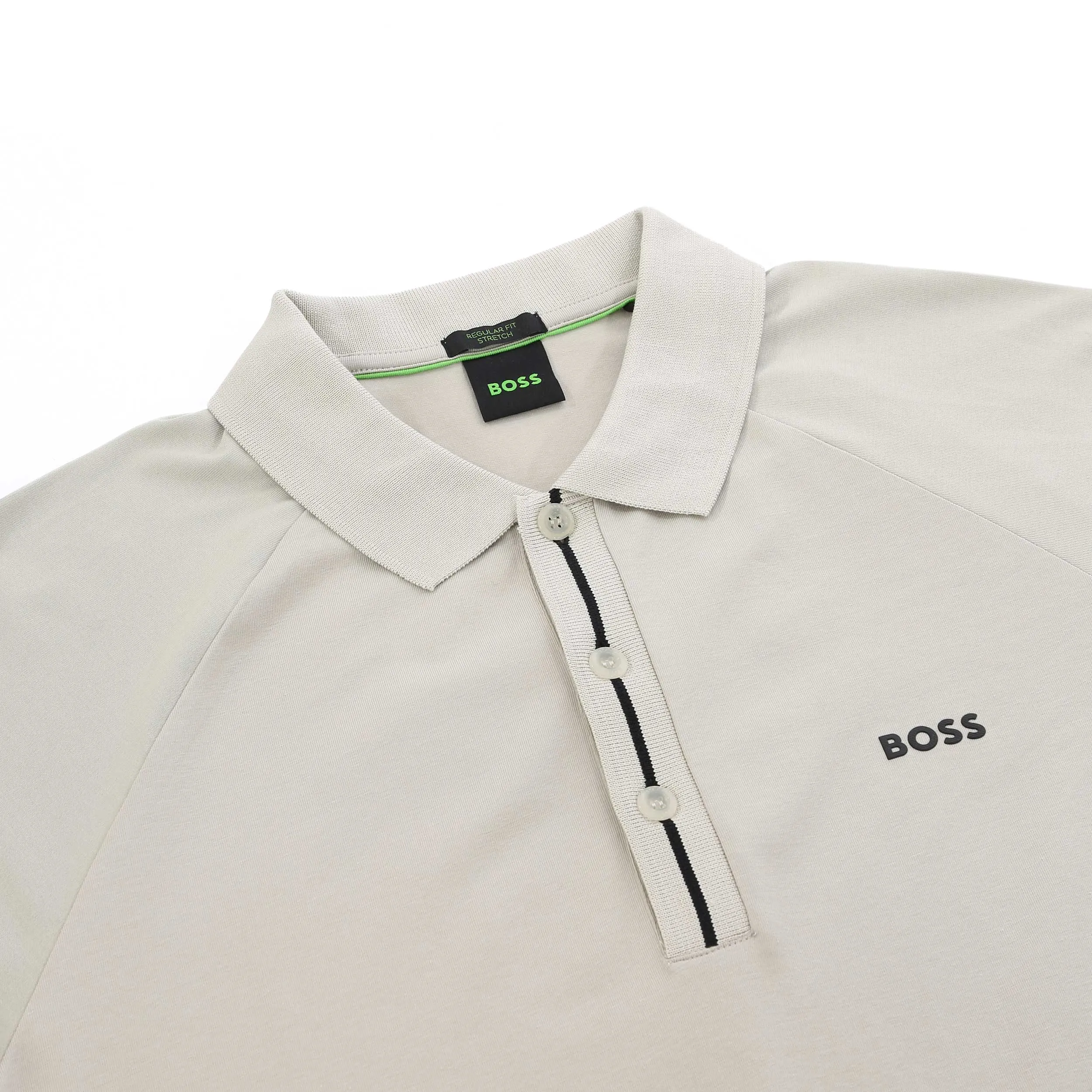 BOSS Paddy 2 Polo Shirt in Light Beige