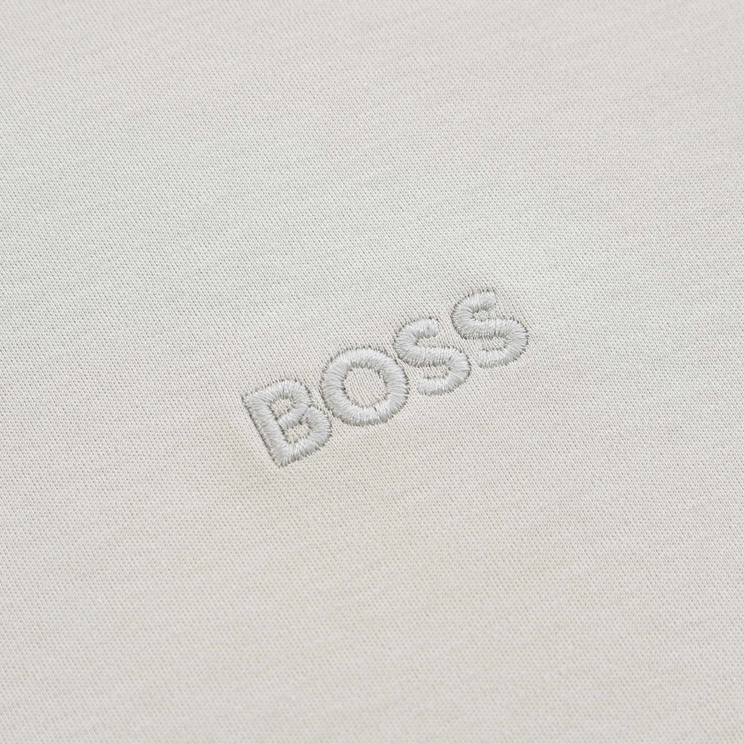 BOSS Pe Interlock Polo Shirt in Light Beige