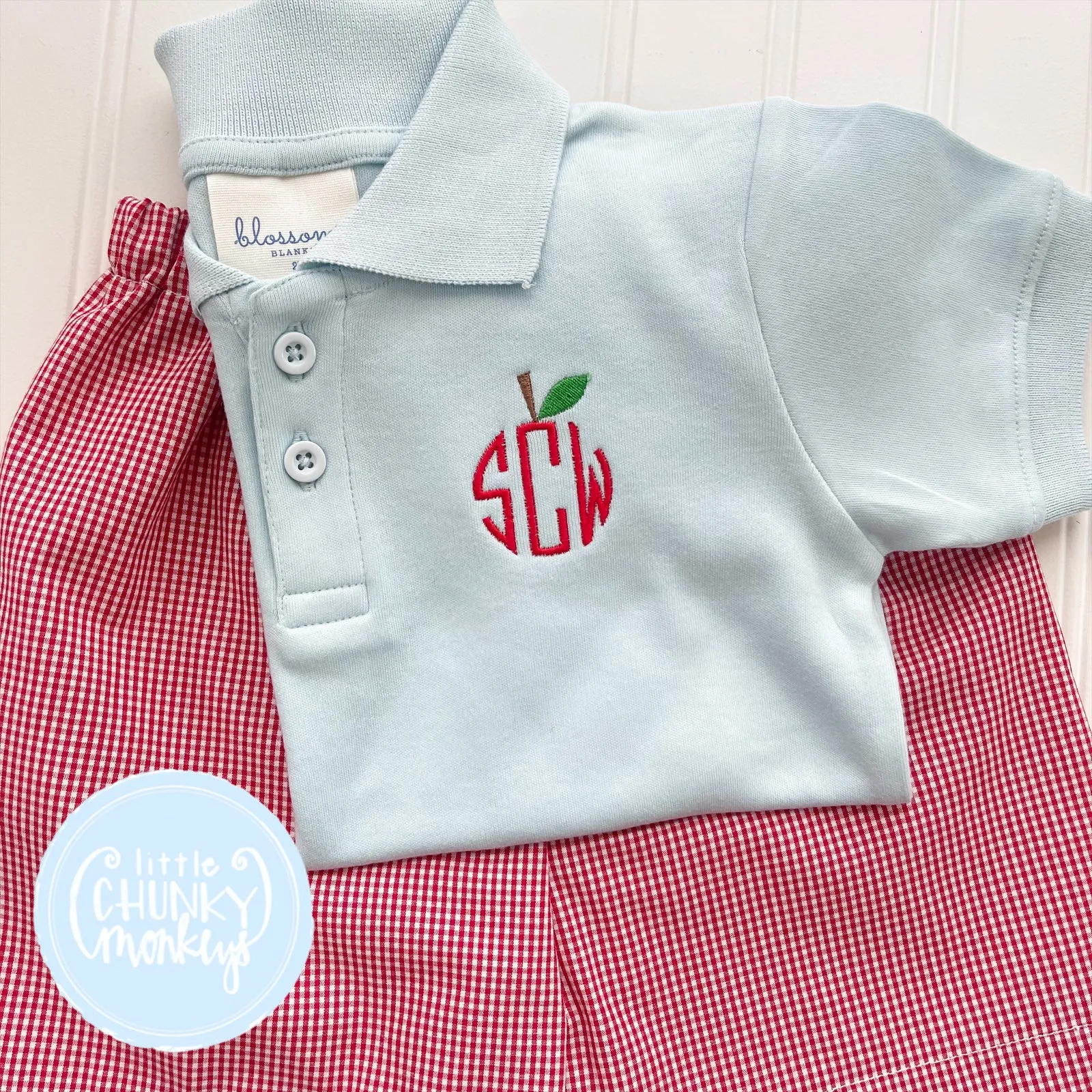 Boy Polo - Apple Monogram