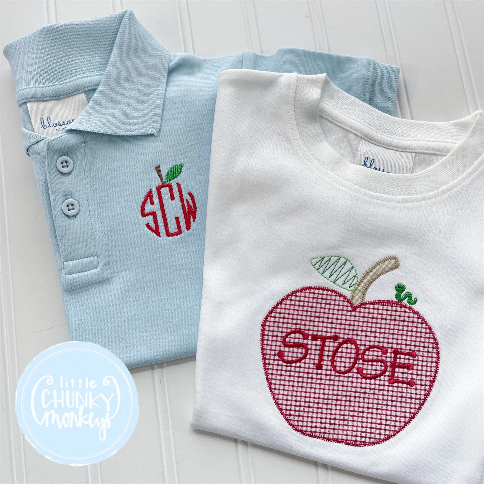 Boy Polo - Apple Monogram