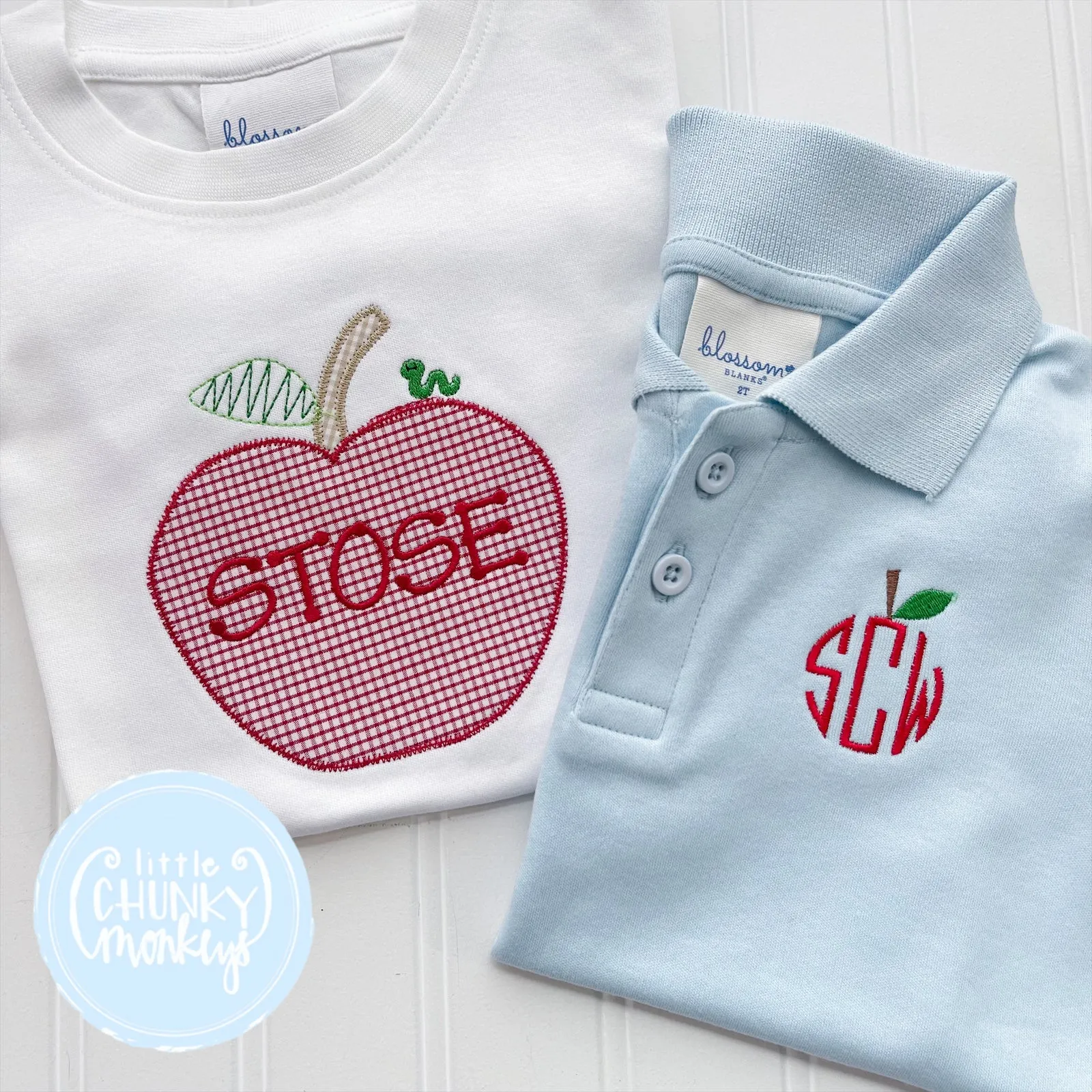 Boy Polo - Apple Monogram