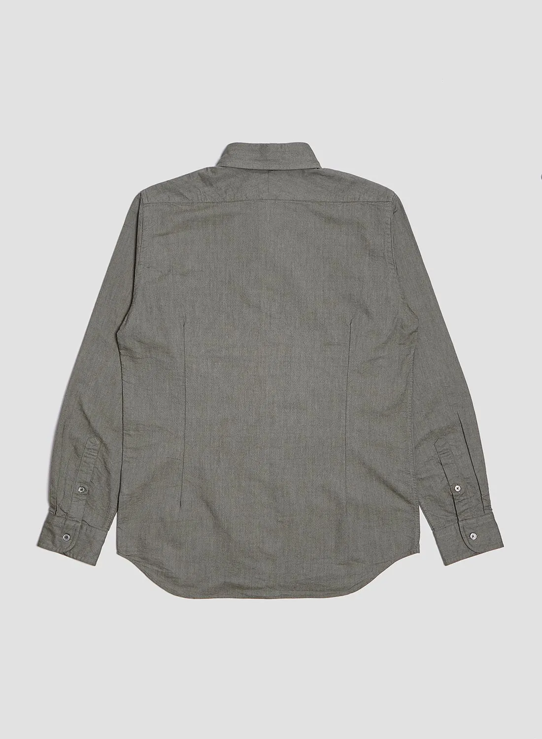 British Officers Shirt in Dark Green