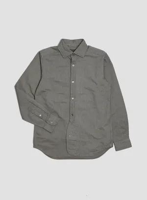 British Officers Shirt in Dark Green