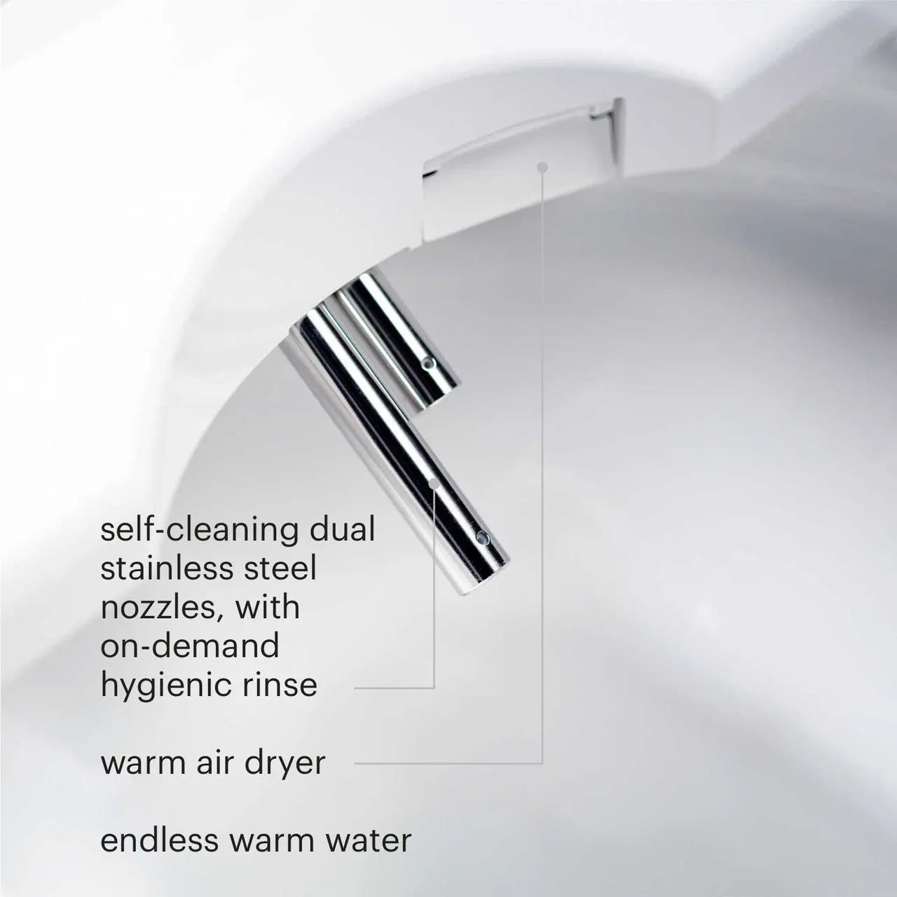 Brondell Swash 1400 Luxury Bidet Seat