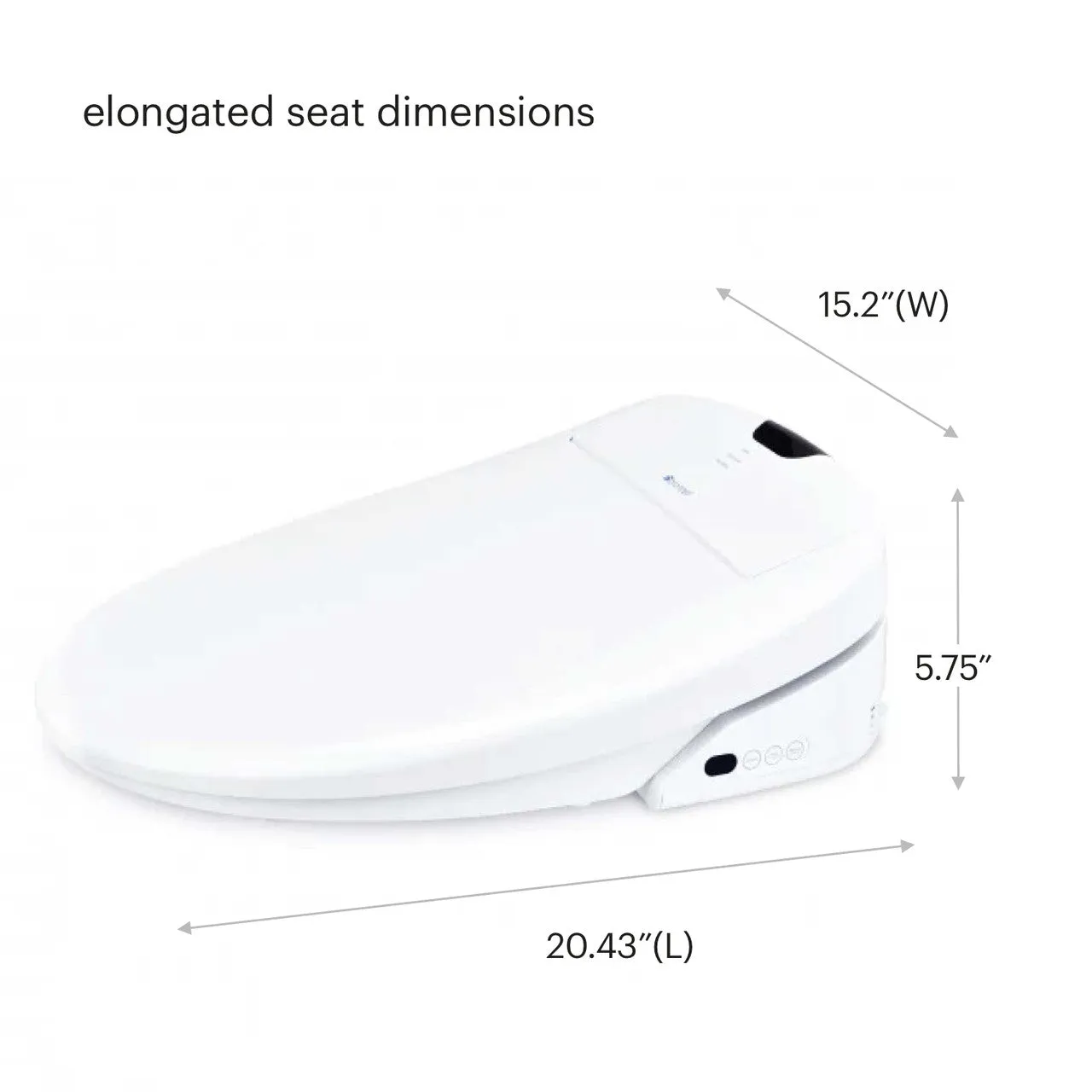 Brondell Swash 1400 Luxury Bidet Seat