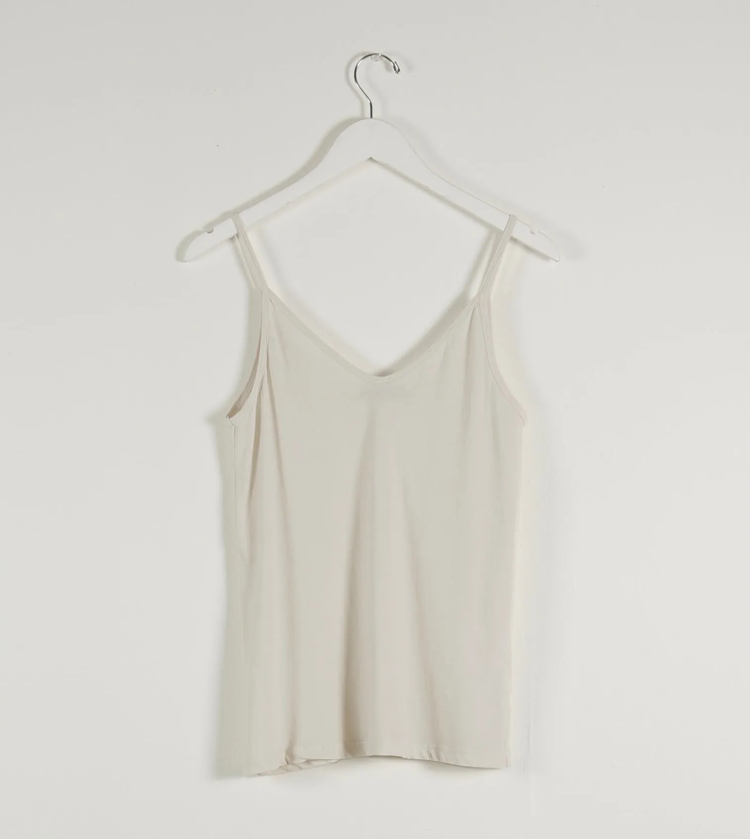 Camelia Cami in Lightweight Jersey - Cement