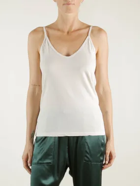 Camelia Cami in Lightweight Jersey - Cement