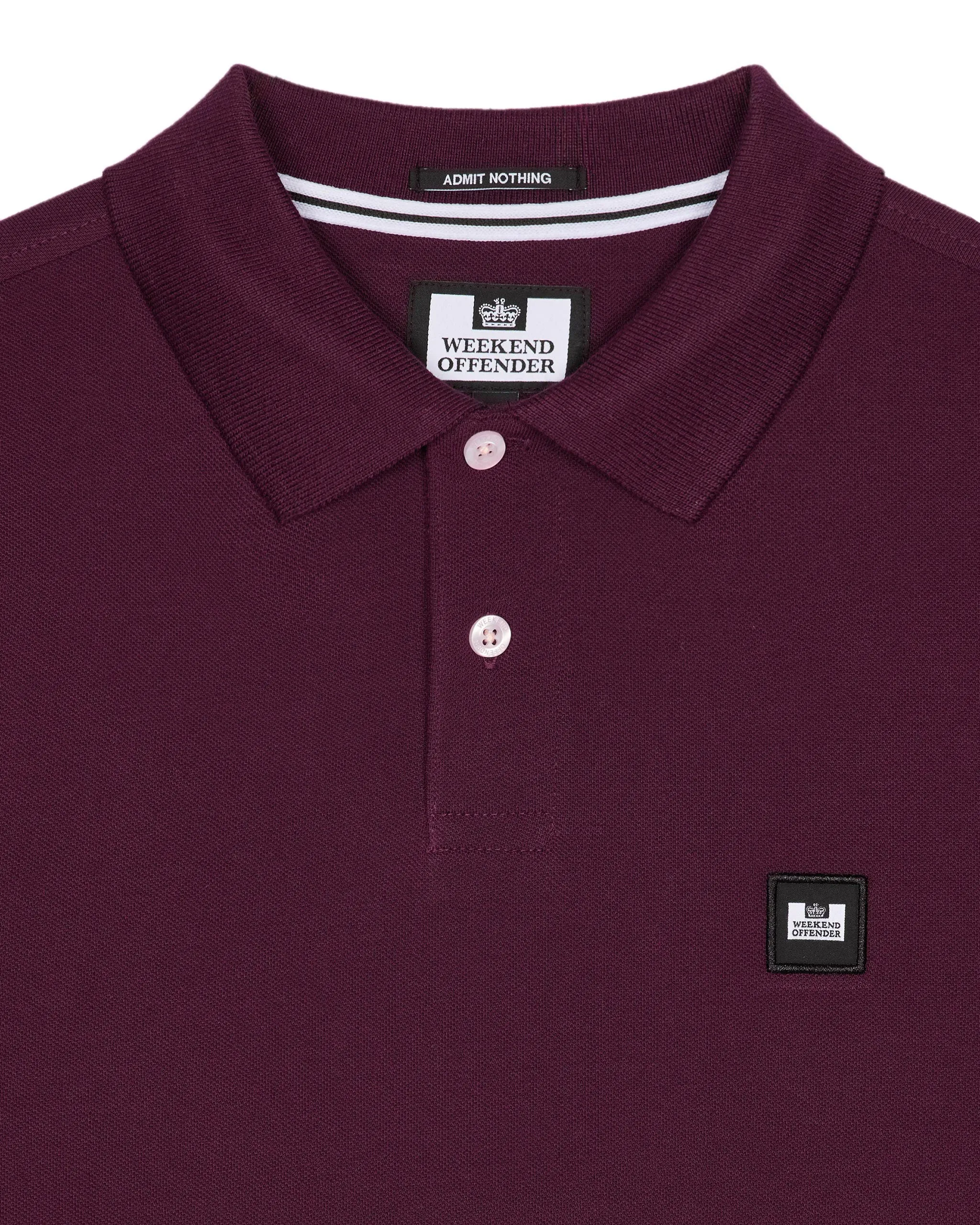 Caneiros Polo Shirt Acai Berry