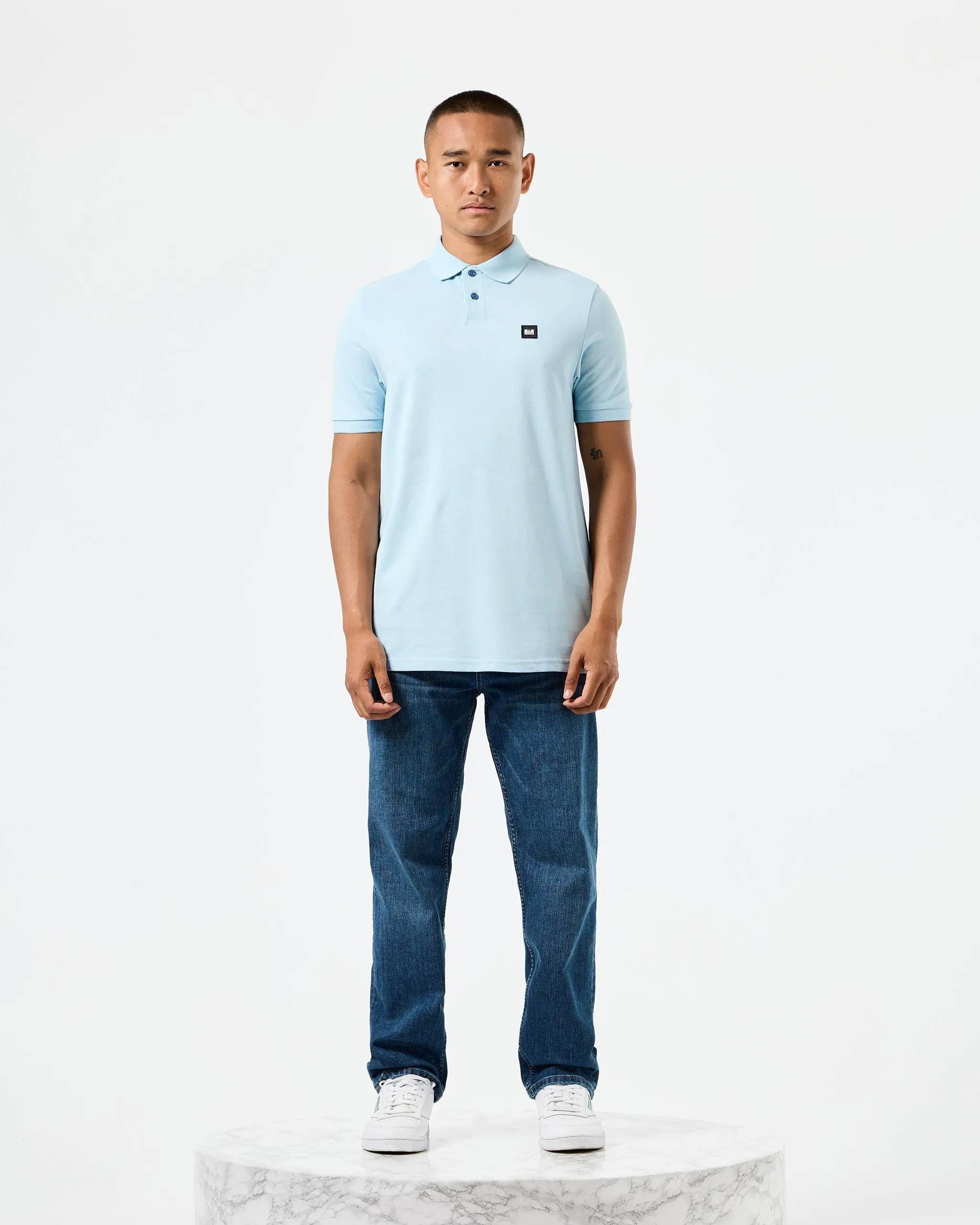 Caneiros Polo Shirt Arctic Blue