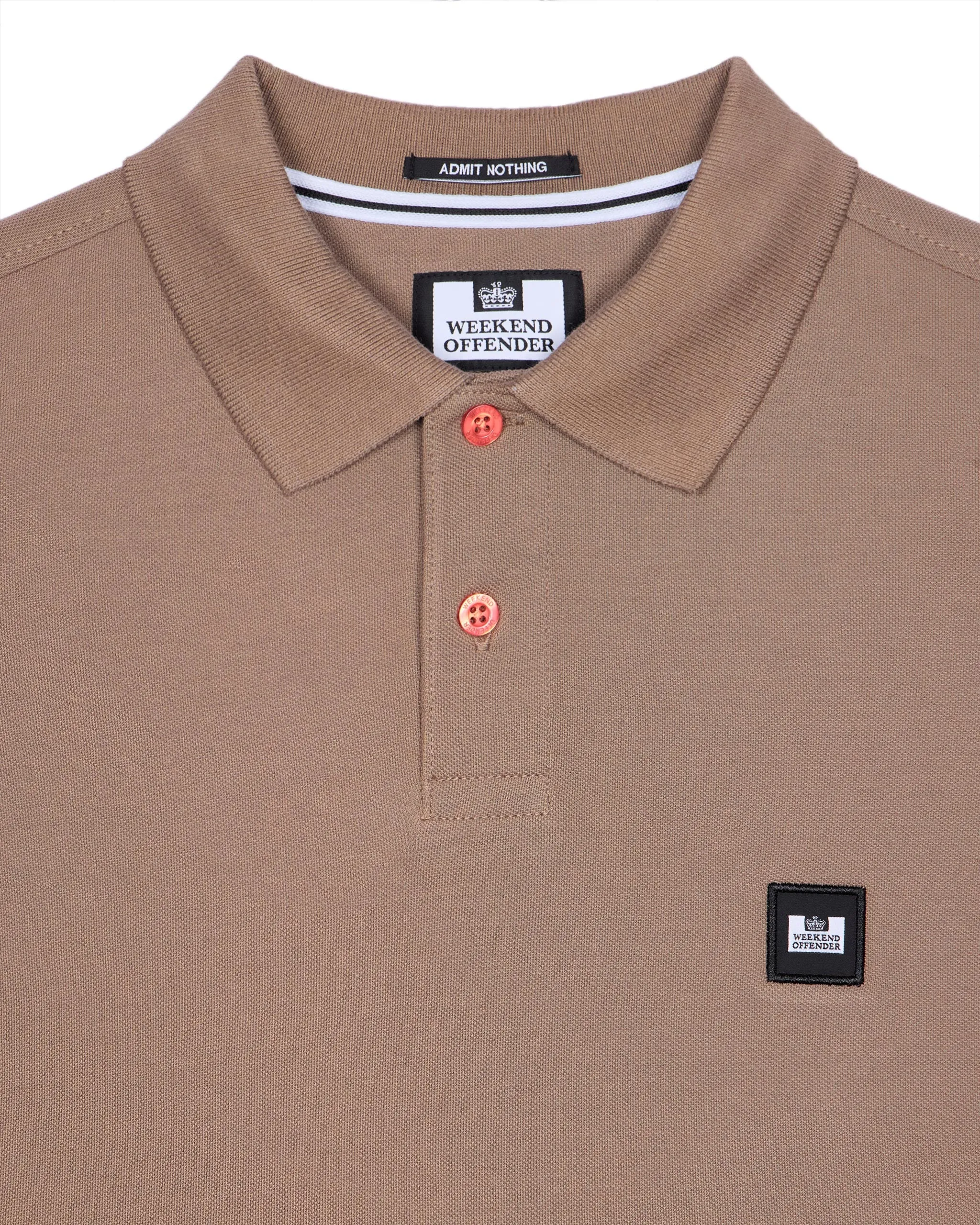 Caneiros Polo Shirt Mocha Brown