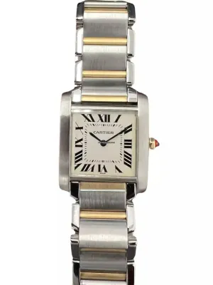 Cartier Tank Francaise 2301 Beige Dial