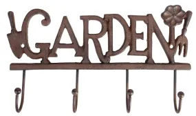 Cast Iron Garden Multi Coat Hook