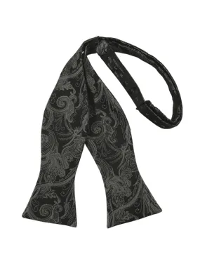 Charcoal Tapestry Self-Tie Formal Bow Tie