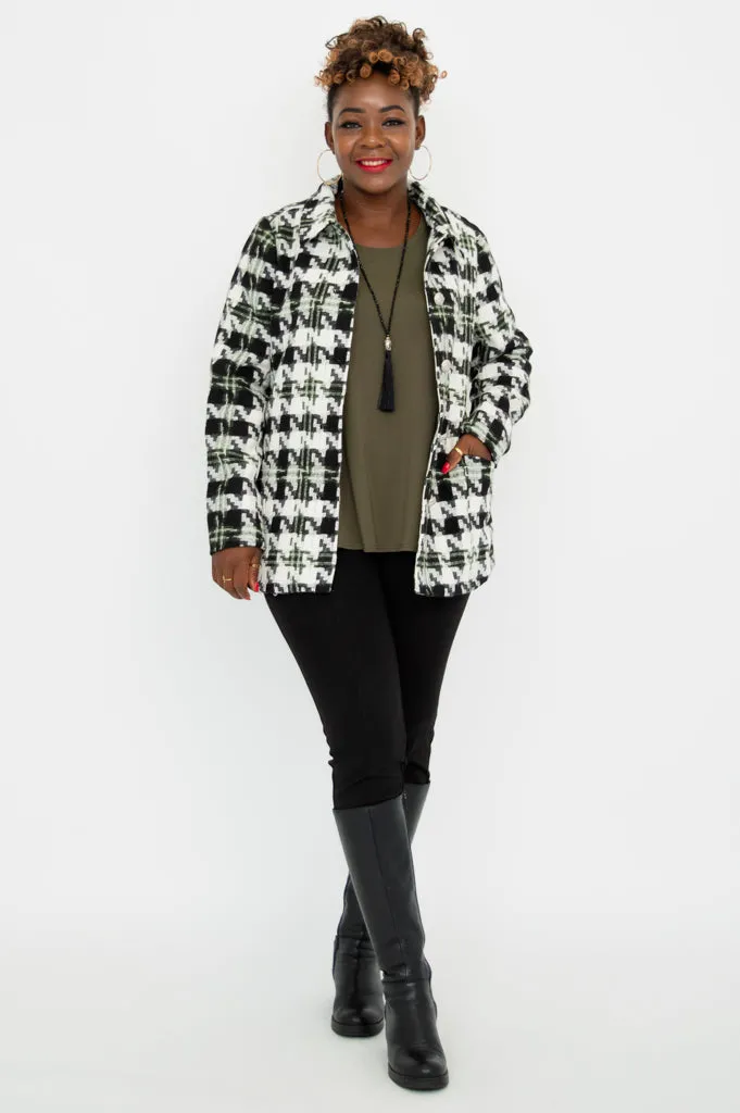 Cherie Coat, Houndstooth