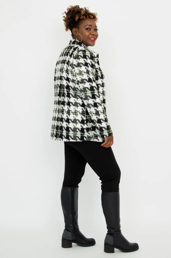 Cherie Coat, Houndstooth