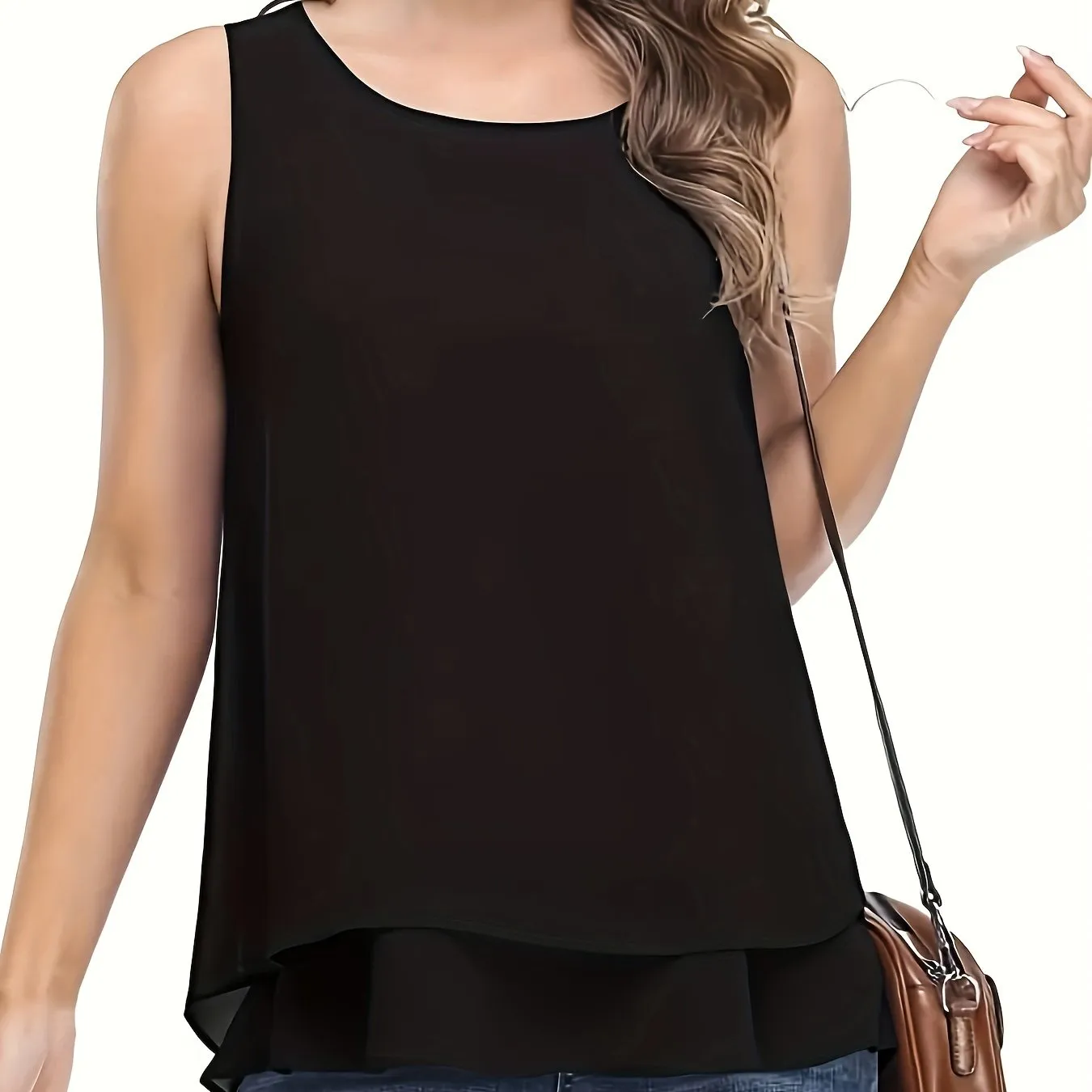 Chic Sleeveless Layered Tank Essential Summer Style for Women