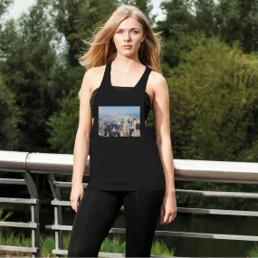 Chicago Skyline Women's Loose Racerback Tank Top