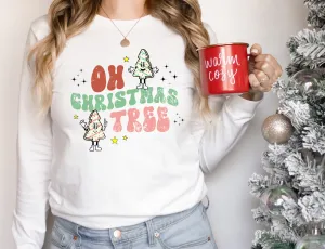 Christmas Tree Sweatshirt for Women