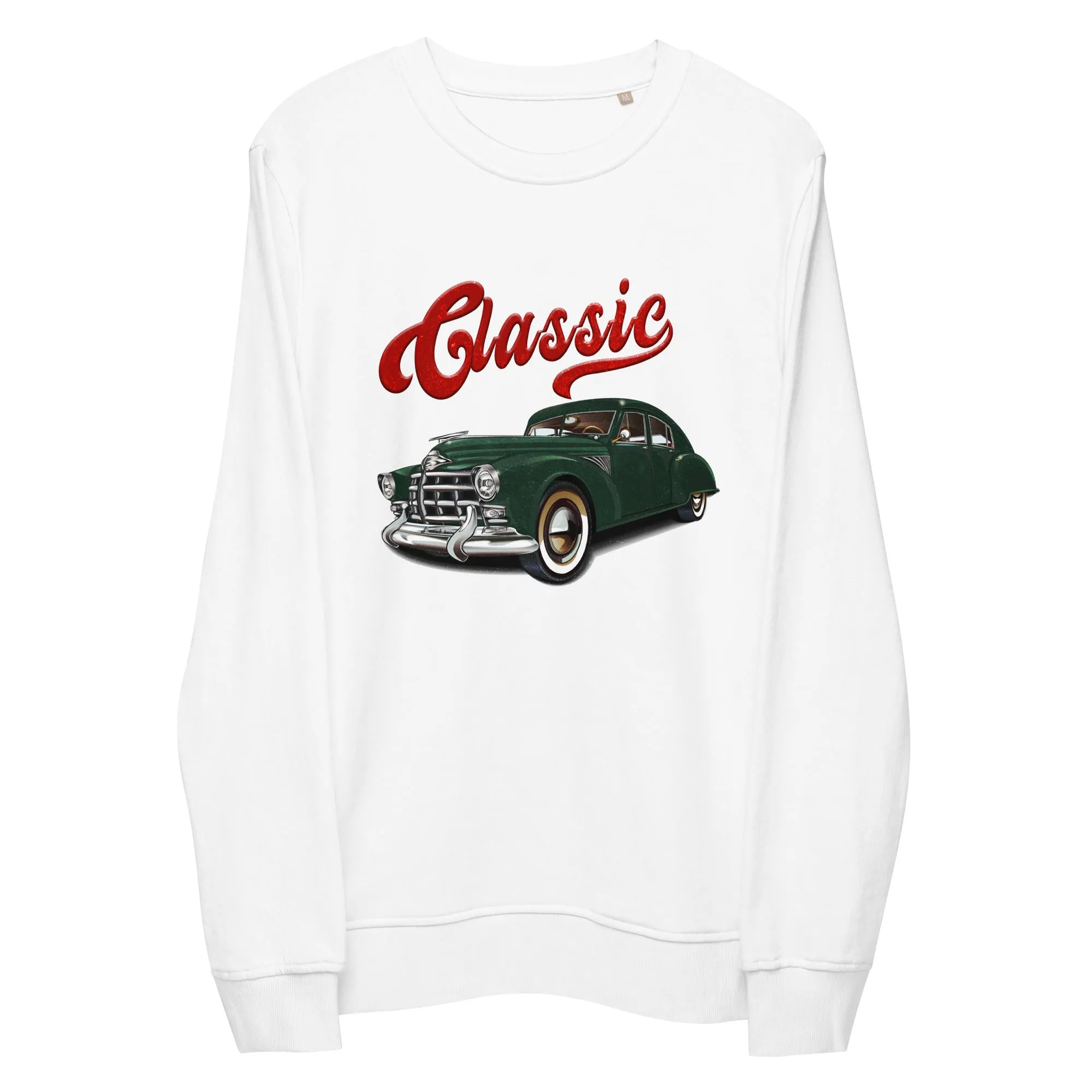 Classic Vintage Graphic Men Organic Sweatshirt