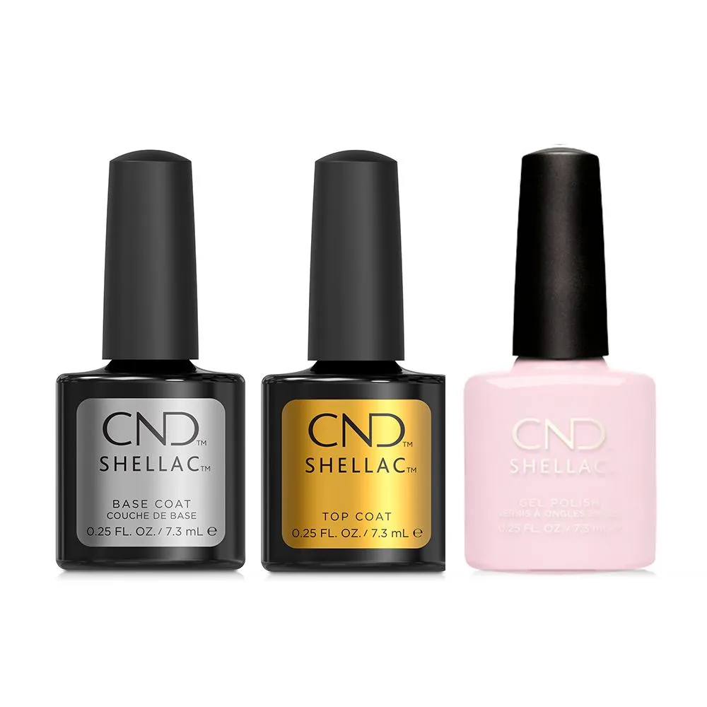 CND - Shellac Combo - Base, Top & Winter Glow