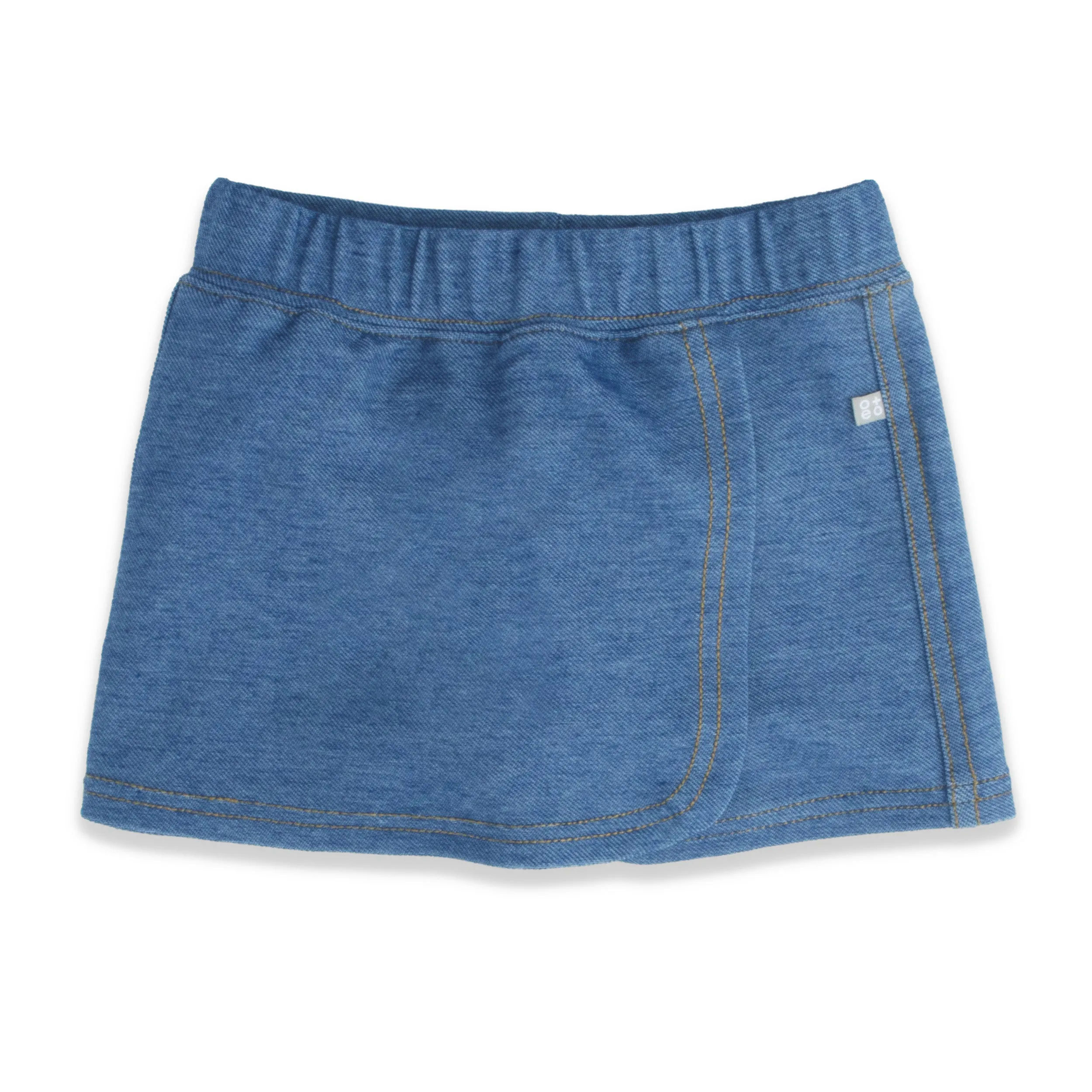 CNY Modern Blessings Toddler Girl Skort (Blue)