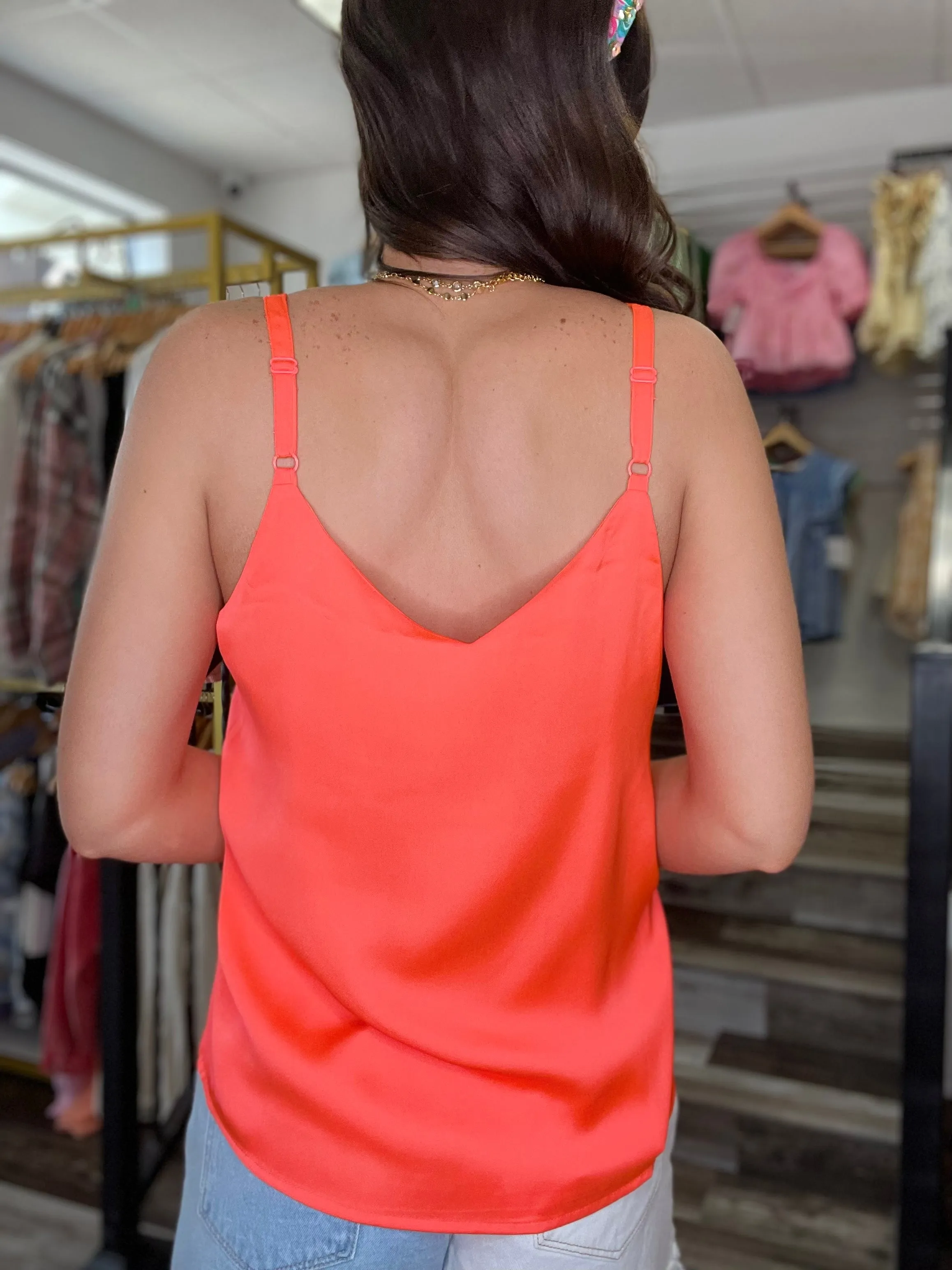 Color Me With Sunshine Orange Tank