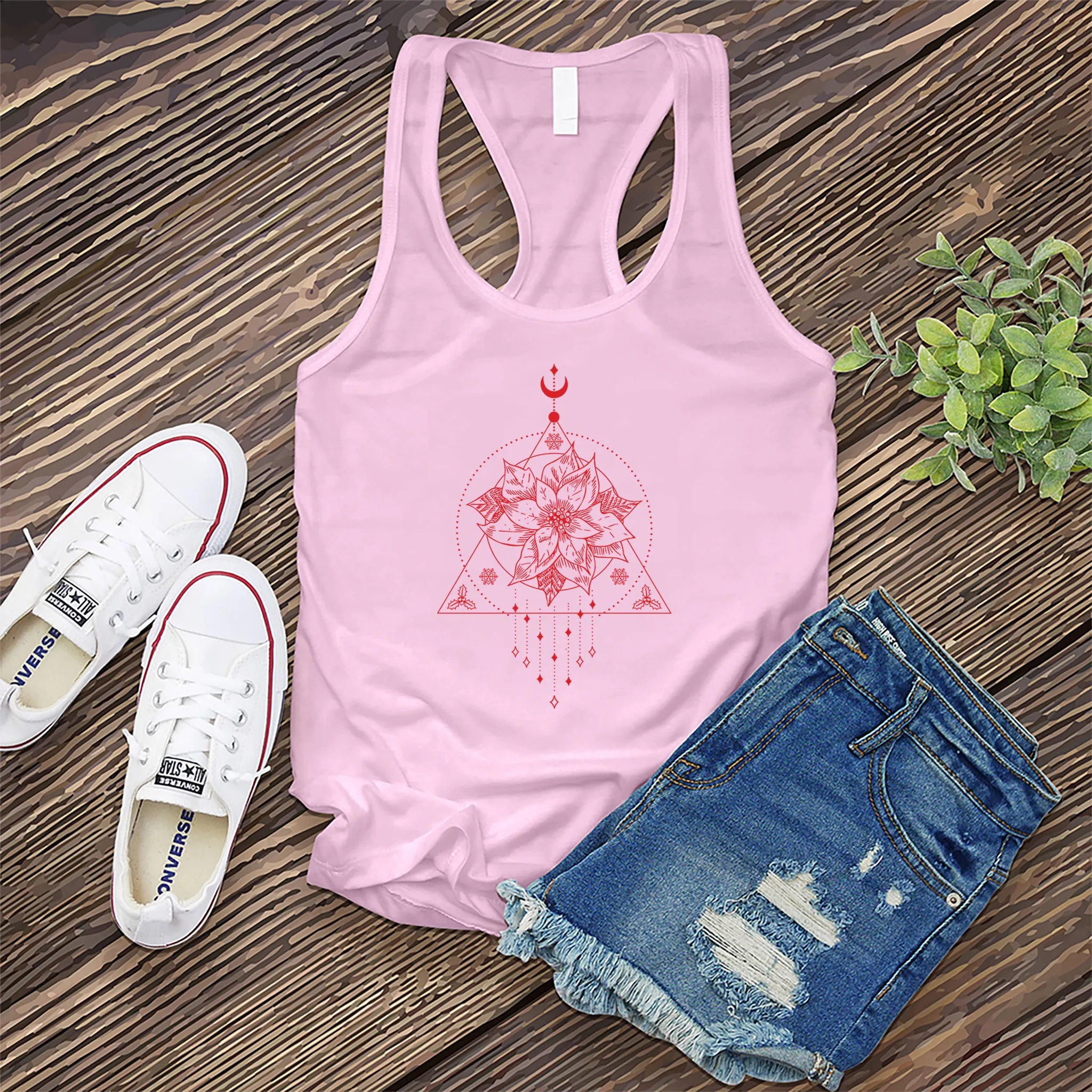 Cosmic Christmas Star Women's Tank Top