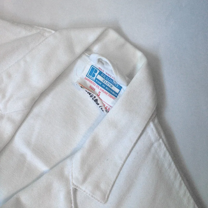 cotton drill lab coat