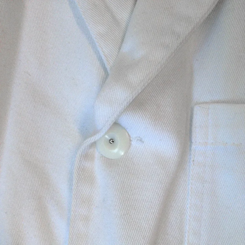 cotton drill lab coat