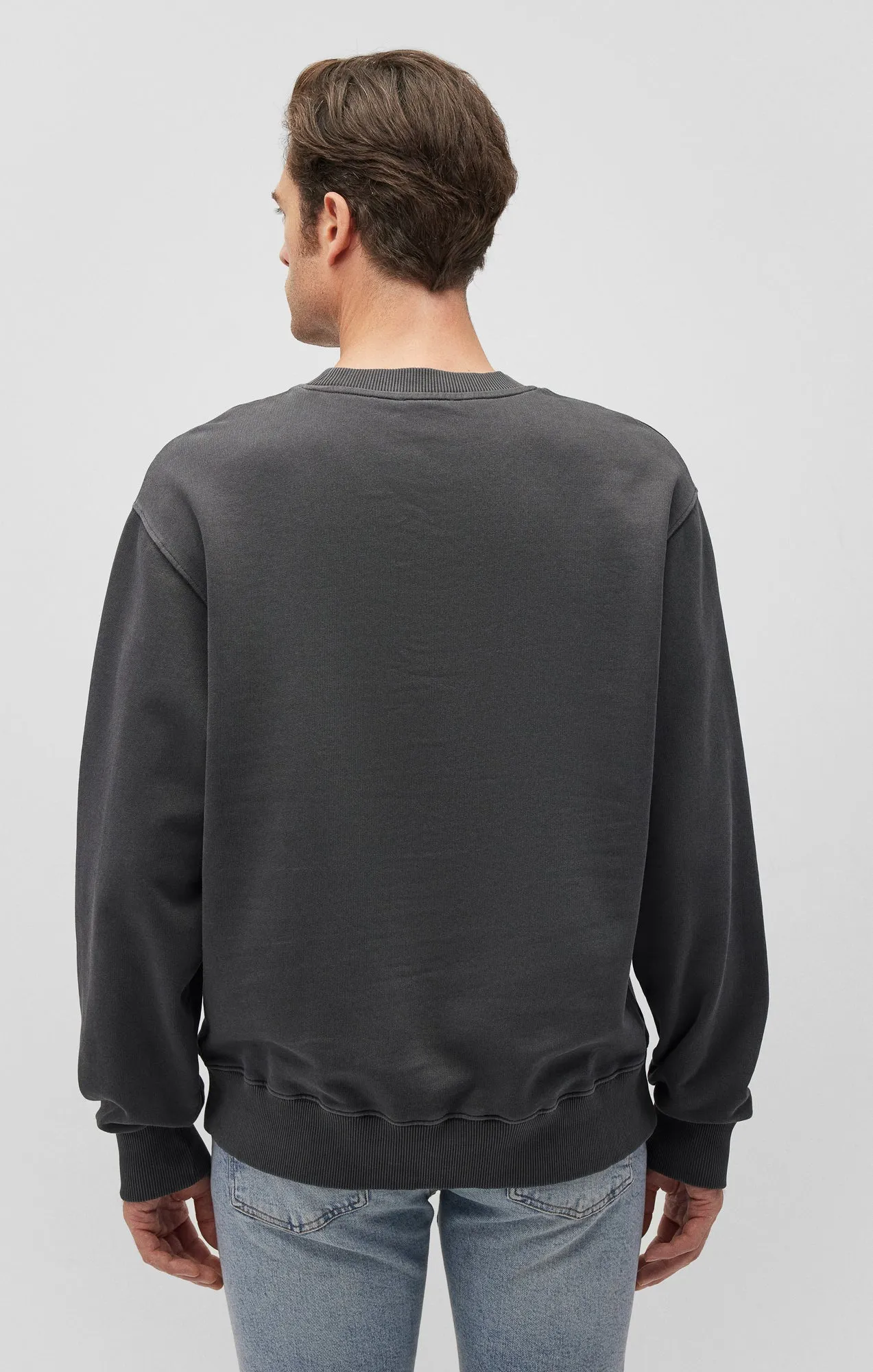 CREW NECK SWEATSHIRT IN PIRATE BLACK