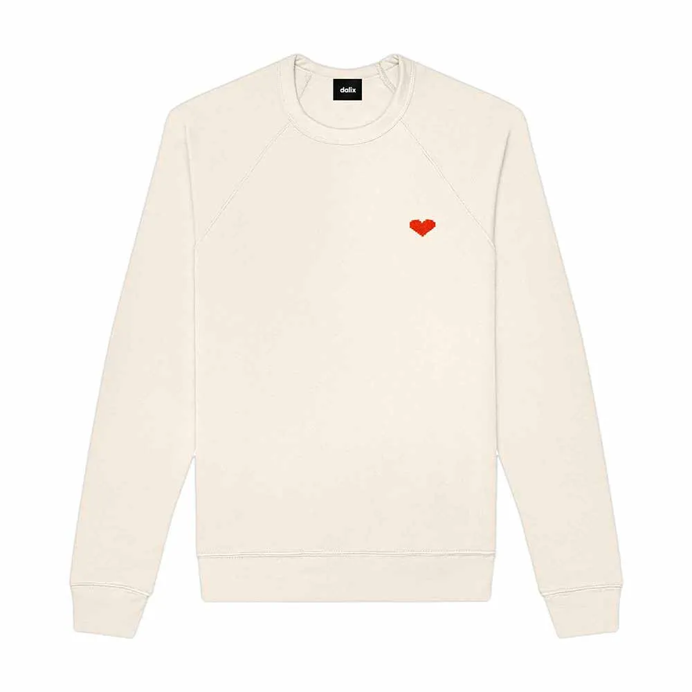 Dalix Pixel Heart Sweatshirt