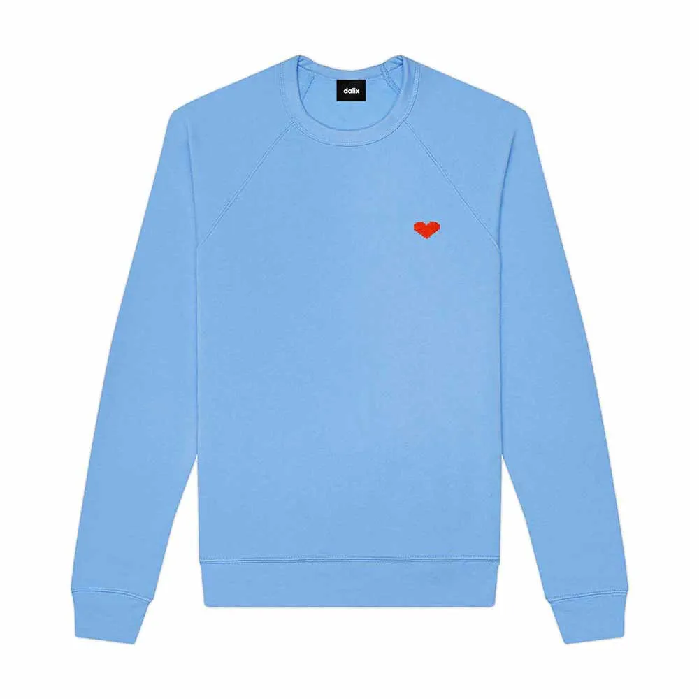 Dalix Pixel Heart Sweatshirt